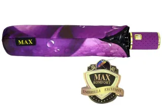Оригінальна жіноча парасолька з квіткою Max