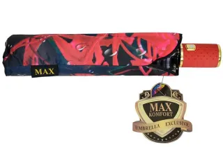Компактна жіноча парасолька Max з оригінальним малюнком
